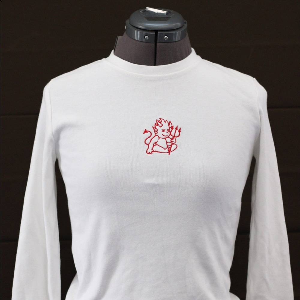 New brandy Melville long sleeve crop top